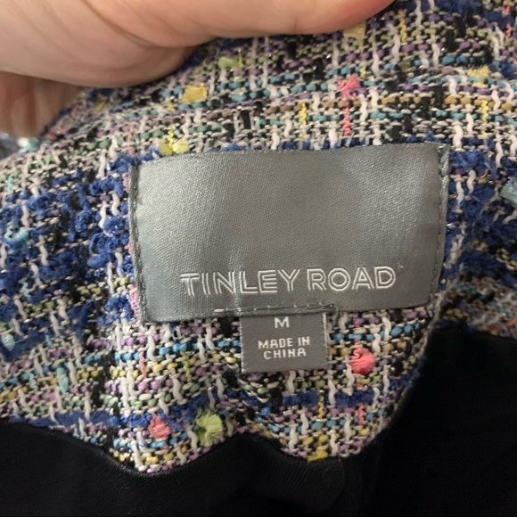 Tinley Road | Multi Colored Tweed Jacket | Sz - Picture 15 of 16